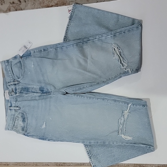 Pacsun Ripped Knee Light indigo Dad Jeans size 27 or 4. New with tag - Picture 8 of 10